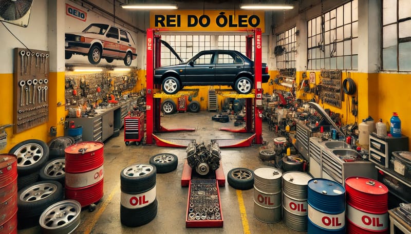 Rei do Óleo: Franquia Móvel Revoluciona Troca de Óleo