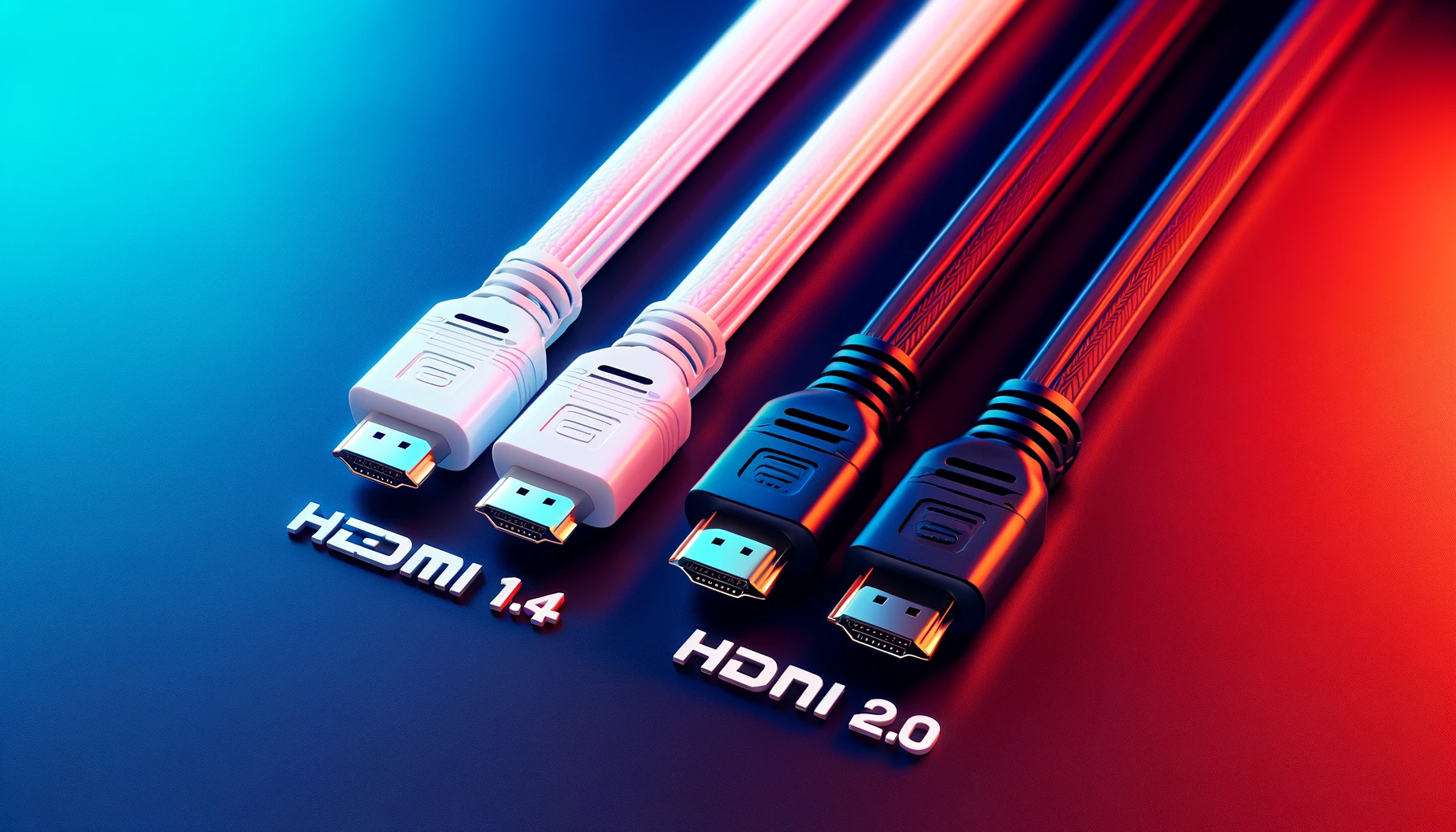 comparação HDMI 1.4 vs HDMI 2.0