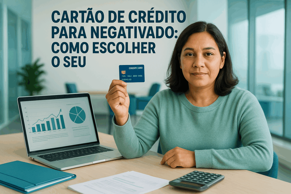 Cartão de Crédito para Negativado: Como Escolher o Seu