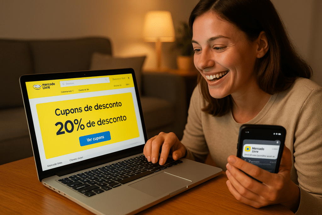 Mercado Livre: Economize até 20% em suas compras!